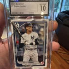Aaron Judge - Bowman 2024 #7 NY Yankees - CGC GEM 10 Grade $50 CARD fire 🔥POP16