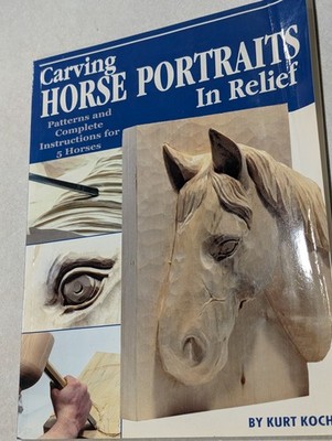 Carving Horse Portraits in Relief: Patterns and Complete Instructions for 5 ...