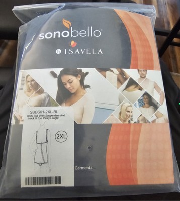 Sonobello Isavela compression garments post surgery 2x Black