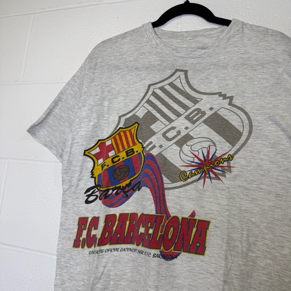 デザイン◎ FC Barcelona game shirt Vintage s-l1200.jpg