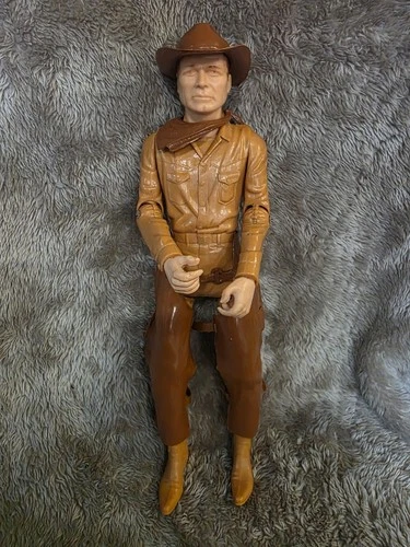 Vintage Marx Best Of The West Johnny West Figure Hat Bandana Chaps