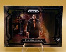 2024 Panini Prizm WWE #96 Carmelo Hayes NXT Trading Card FREE SHIPPING