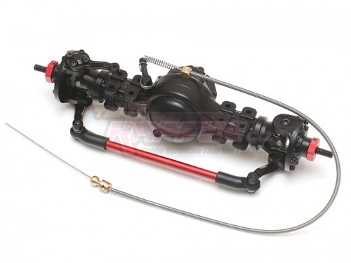 Team Raffee TRC/302814 1/14 Mounted Metal Front Axle With Differential Lock