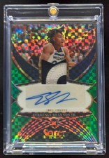 2024-25 Select Rookie Jersey Green Prizm #RJA-TSJ Terrence Shannon Jr. Auto /5