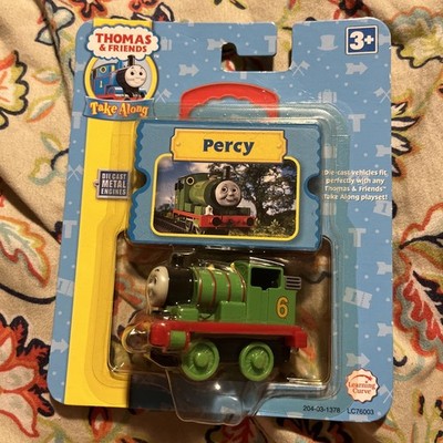 Learning Curve LC76003, Portable Die-Cast Take Along Percy Vintage-2005 New (M)