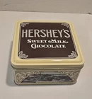 1990 Hershey's Sweet Milk Chocolate Tin 1912 Vintage Edition #1 Collectible