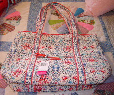 vera bradley iconic tote SEA LIFE new with tags NWT ocean crabs turtles octopi