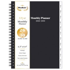 2026-2030 Monthly Planner/Calendar - 5 Year Planner 2026-2030 with Tabs, Jan
