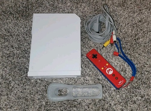 Console Nintendo Wii En Loose (sans Accessoires) - Compatible GameCube - Testée Et Fonctionnelle