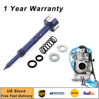 #ad For Honda Easy Adjust Fuel Mixture Screw Motor ATV Fcr Carb Air Carburetor Blue $10.84