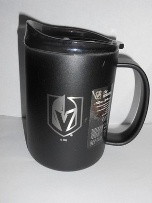 New Stainless Steel Las Vegas Golden Knights 15oz. Insulated Mug with Lid fr