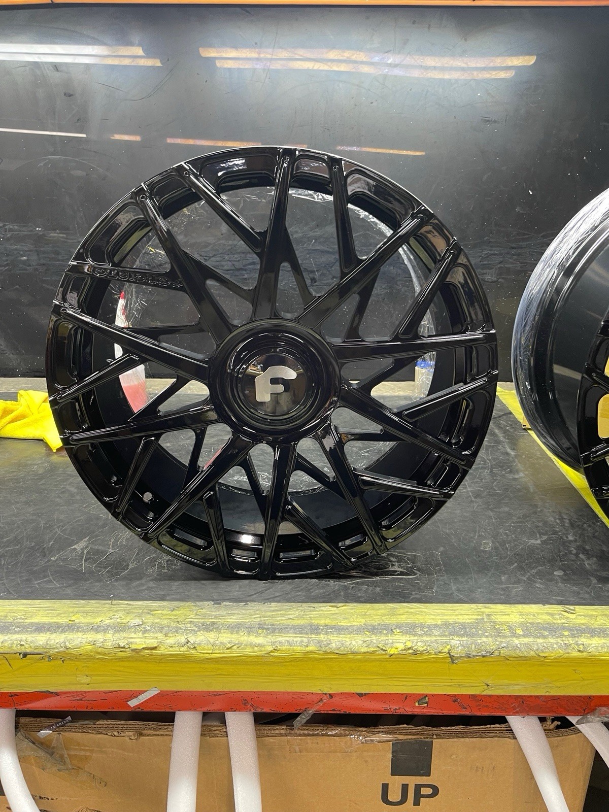 Forgiato Blocco-m 22” Staggered 5x112 Benz , Audi , BMW , Bentley Gloss Black