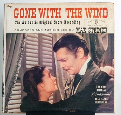 Dealer Dave Records, GONE WITH THE WIND, SCREEN SOUNDTRACK, 1961, EX/VG+ (222)
