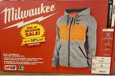 Milwaukee 336G-21L M12 Women's Heated Hoodie Kit, Large Brand new