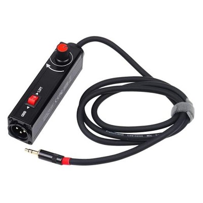 Pro101A AUX to XLR Isolation Box with Volume Controller and Ground Lift Switch 