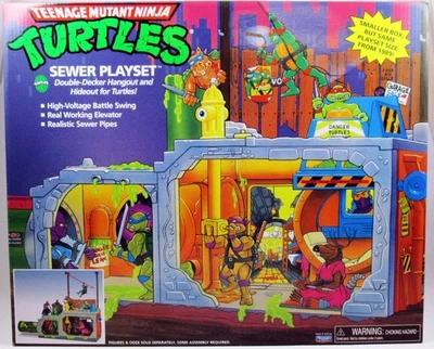 TMNT Tortues Ninja (Classic Mutants) - Playmates - Sewer Playset