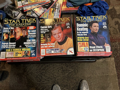Star Trek The Magazine FULL RUN 49 Issues 1999-2003 & BONUS 15 TREKKIE ISSUES