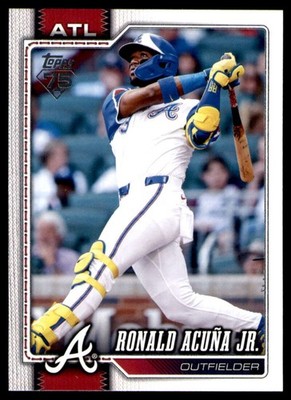 2026 Topps Series 1 (1-350) - Atlanta Braves - 12 Card Team Set