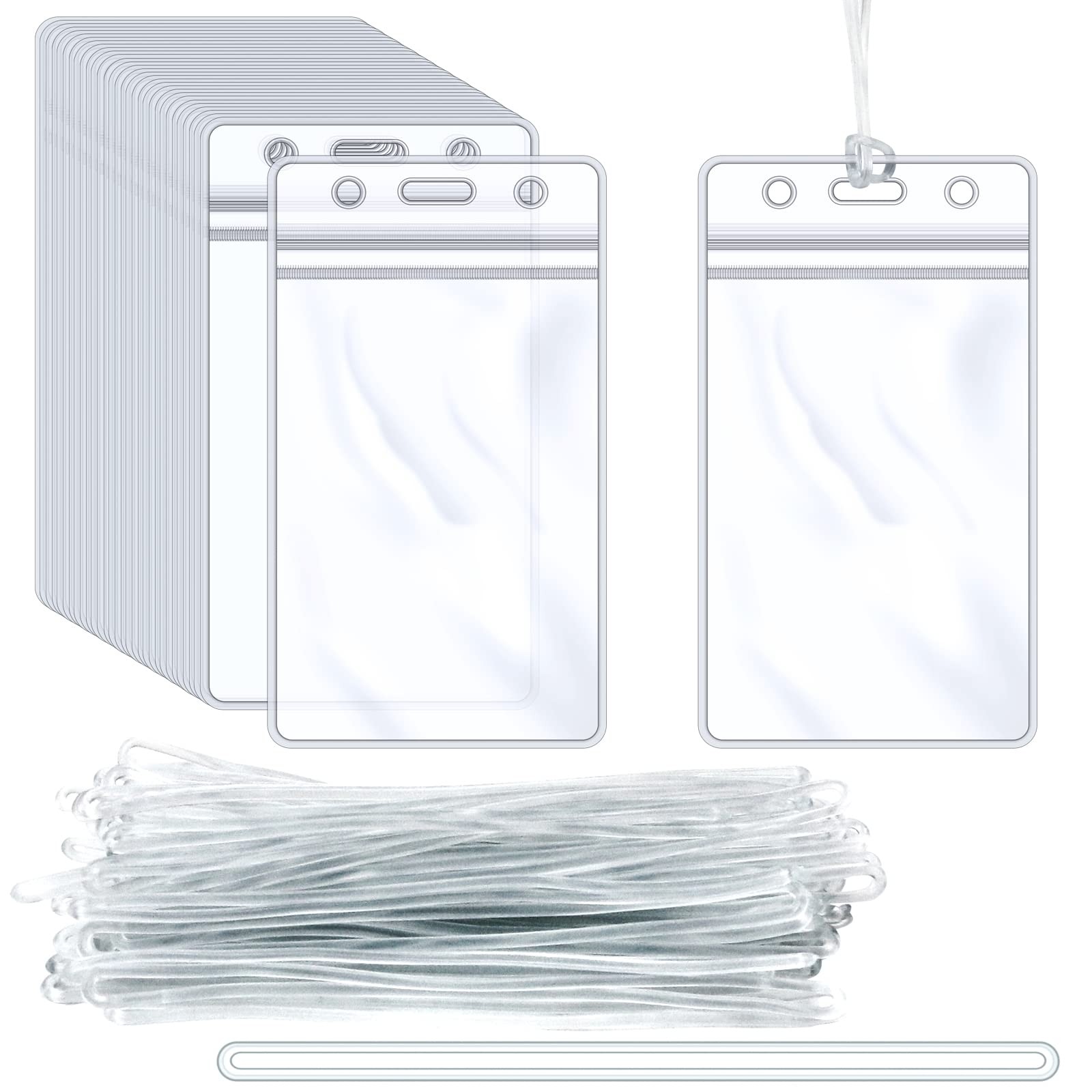 Bag Tag Holder Identification Id Card Badge Label