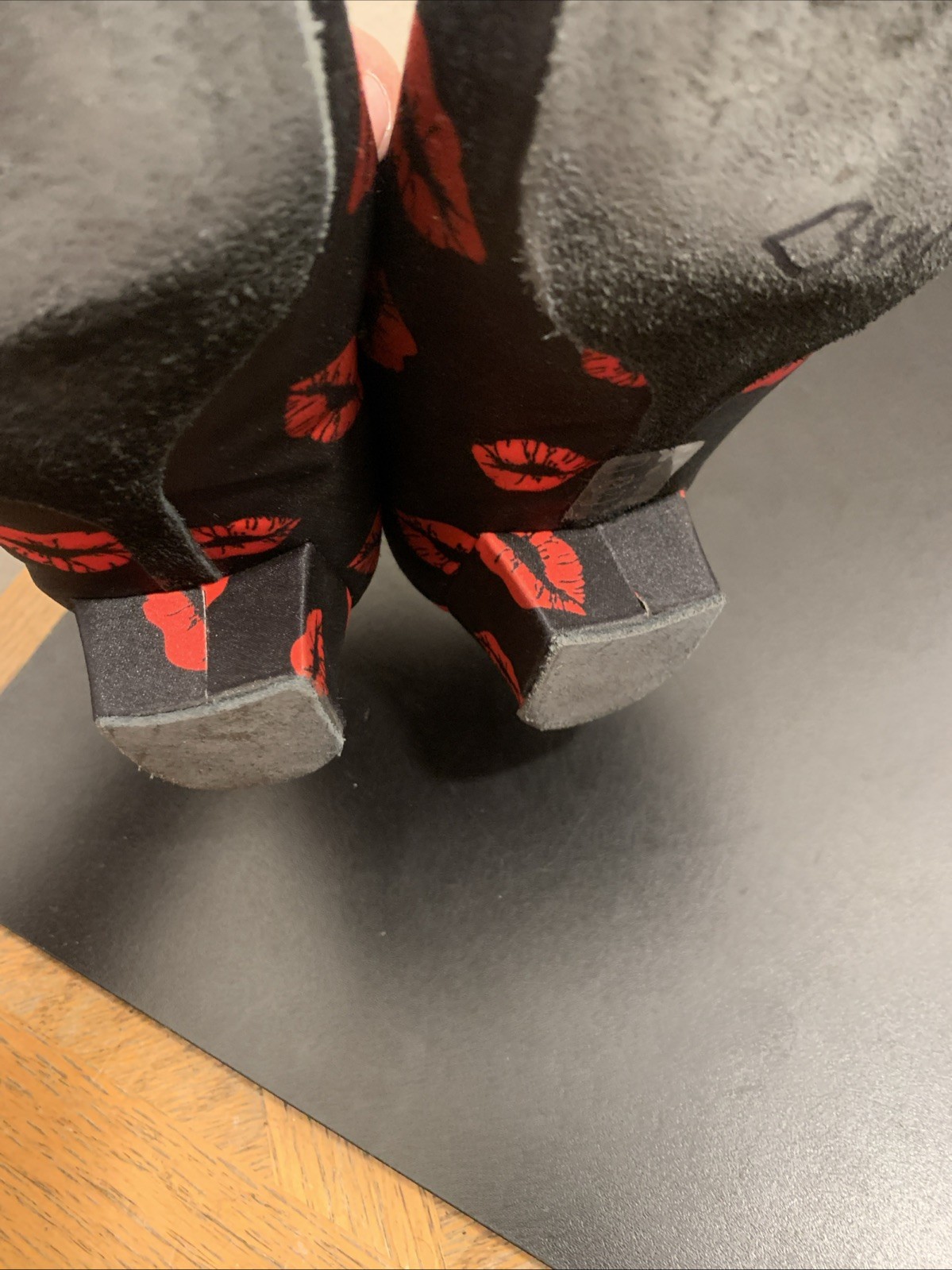 International 1.5" Heather Split-sole Womens Print Practice Dance Shoes Sz 4