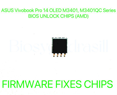 ASUS Vivobook Pro 14 OLED M3401, M3401QC Series, ADMIN NO PASSWORD BIOS CHIP AMD