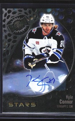 2022-23 SkyBox Metal Universe #120 Kyle Connor Auto Silver FX