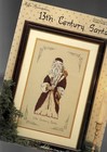 Folleto de punto de cruz de Papá Noel