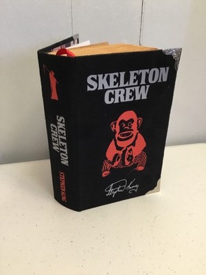 Skeleton Crew, Stephen King, Hand Bound in Suede, Deluxe Hardcover Edition