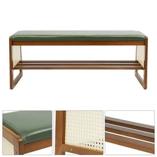 Modern Shoe Storage Bench, Entryway Shoe Rack,Shoe Bench 100*35*40cm