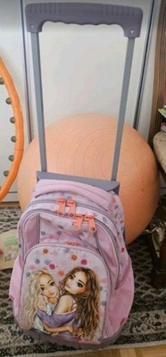 Depesche TOPModel Schulrucksack Trolley Rosa Teleskopgriff Rolle Beste Freundin 