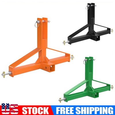 3 Point Quick Hitch with 2'' Receiver for Cat 1 , Heavy-Duty Tractor Attachment