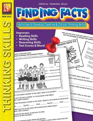 Critical Thinking Skills: Finding Facts | Reproducible Activity Book