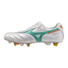 MIZUNO Morelia II JAPAN MIX P1GC2601 35 Super White Pearl Green 2E Soccer Cleats