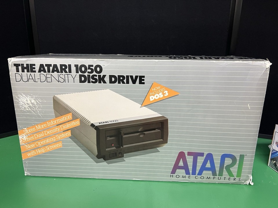 ORIGINAL ATARI MASTER DISKETTE 3 DX5052 5.25 FLOPPY DISC FOR ATARI 1050 DISC DR