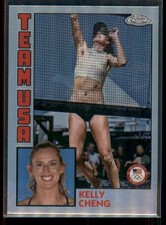 2024 Topps Chrome U.S. Olympics & Paralympic Kelly Cheng 1984 Topps #84T-12