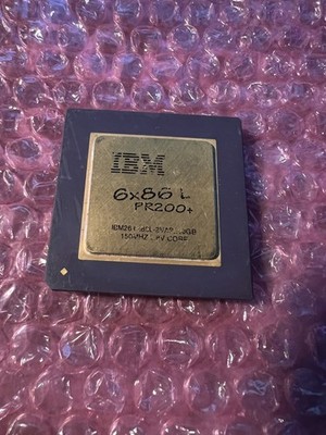 IBM Cyrix 6x86L-PR200+ 150MHz 2.8V Core Processor CPU  IBM9314 Gold