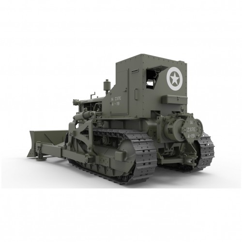 MiniArt U.S. Armoured Bulldozer 1:35 Kit Modellismo 767 Pezzi Kunststoff foto 2