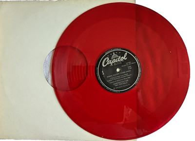 BEATLES KOMM GIB MIR DEINE HAND, SIE LIEBT DICH RARE PROMO BLUE VINYL 12'' 1978