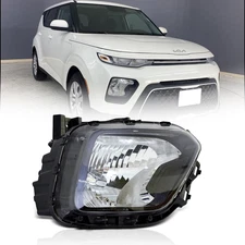For 2020 2021 2022 Kia Soul Halogen Headlight Passenger Right Headlamps Light