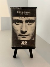 Phil Collins Face Value Cassette 1981 Atlantic Records Dolby System