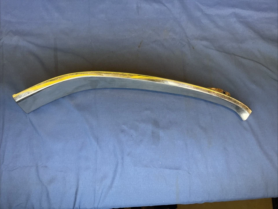 1971-72 Dodge Charger Quarter Panel  Belt Line Molding Chrome Stainless Trim LH - Image 3 of 4
