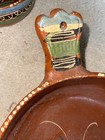 VTG Tlaquepaque MEXICO Pottery BOWLS Set of 3 Nesting DISHES Folk Art 1940's — photo 4