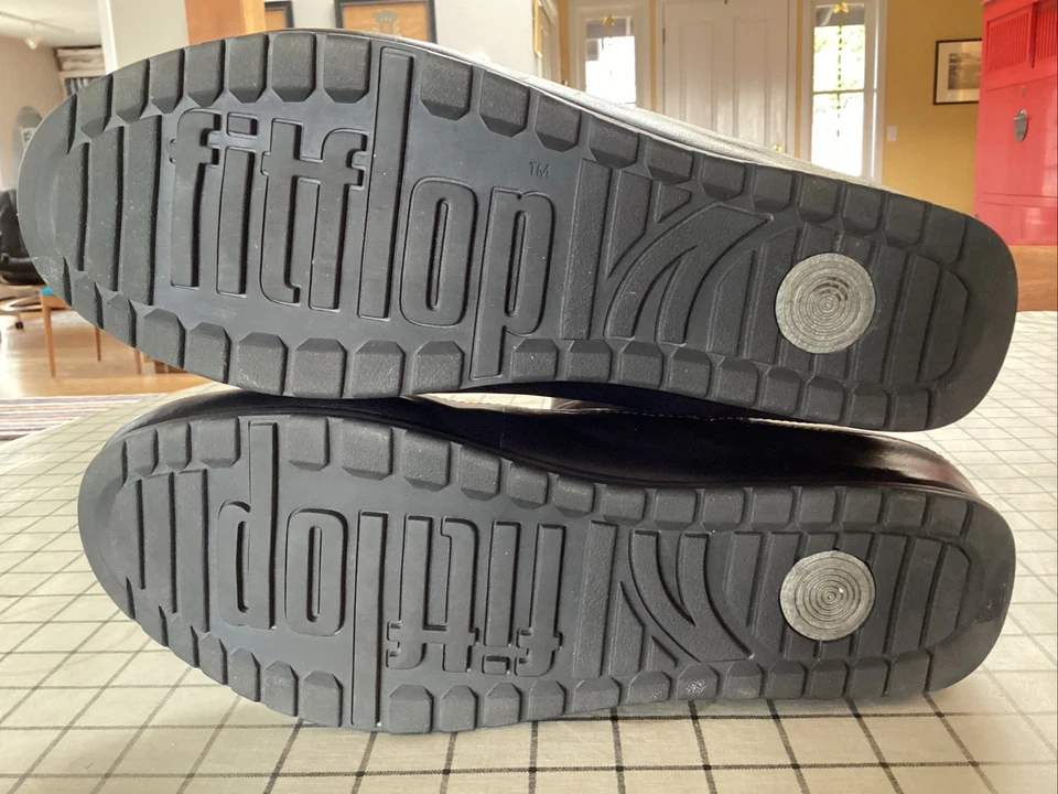 Fitflop Superboot Tall Black Leather Women’s Boot EU43 US 11.5-12 EXCELLENT Cond - Image 4 of 4