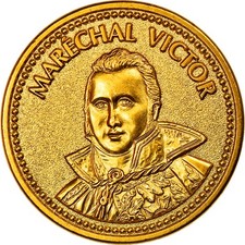 France, Médaille, Napoléon Ier, Maréchal Victor, History, SPL, Bronze