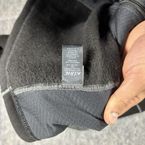Kuhl Interceptr Jacket Men Large Sierra Nevada Full Zip Black Alf Gorpcore 3115 - Picture 6 of 10
