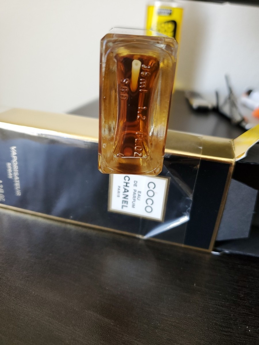 Coco CHANEL Eau de Parfum Spray Vintage 1.2 oz New Vintage Rare