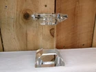 Vintage Waterford Crystal Square 6" Pedestal Pillar or Candlestick Candle Holder