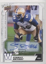 2020 Upper Deck CFL Auto Stanley Bryant #135 Auto 2y5