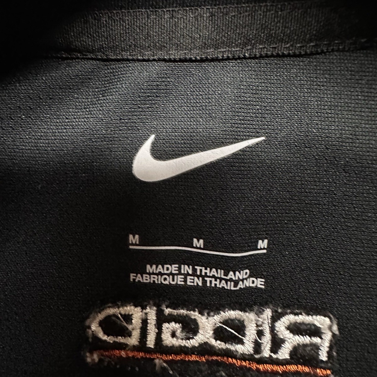 Nike Ridgid Tools Polo Shirt Mens Medium Black Short Sleeve Performance Golf View 4