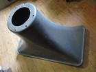 Vtg PA Loud Speaker Horn 22 x 16 Hard Plastic Shell From a Military Home Nice! — photo 6
